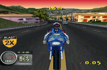 Road Rash 3-D | PlayStation | gameplay screenshot | Region: North America | source-country= | Data by MobyGames.com