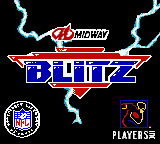 NFL Blitz | Game Boy Color | gameplay screenshot | region=North America | source-country= | zypher-v2 | moby-e265343d7d97 | Data by MobyGames.com
