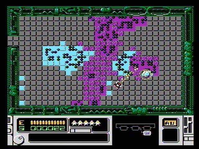 
The Mutant Virus | NES | gameplay screenshot | Data by MobyGames.com