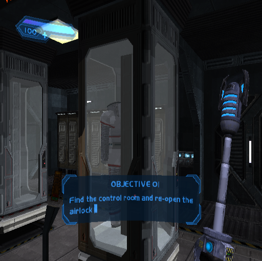 Mace Griffin: Bounty Hunter | PlayStation 2 | gameplay screenshot | Region: North America | source-country= | Data by MobyGames.com