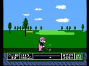 
NES Open Tournament Golf | NES | gameplay screenshot | Data by MobyGames.com