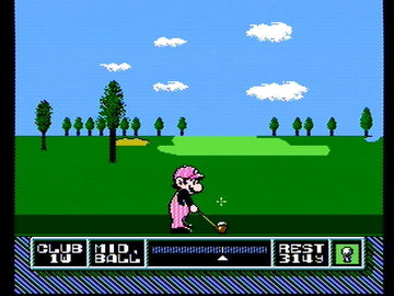 
NES Open Tournament Golf | NES | gameplay screenshot | Data by MobyGames.com