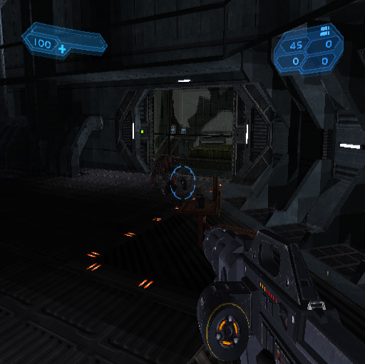 
Mace Griffin: Bounty Hunter | PlayStation 2 | gameplay screenshot | Region: North America | source-country= | Data by MobyGames.com