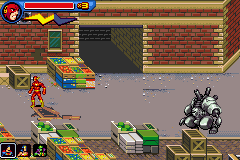 Justice League Heroes: The Flash | Game Boy Advance | gameplay screenshot | region=North America | source-country= | zypher-v2 | moby-ec127e797ebe | Data by MobyGames.com