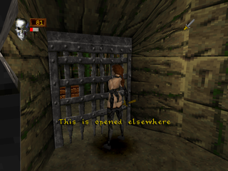 
Deathtrap Dungeon | PlayStation | gameplay screenshot | Region: North America | source-country= | Data by MobyGames.com
