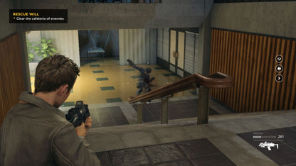 
Quantum Break | Xbox One | gameplay screenshot | Region: North America | source-country= | Data by MobyGames.com