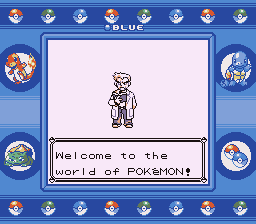 Pokémon Blue Version | Game Boy | gameplay screenshot | region=North America | source-country= | zypher-v2 | moby-263c6ba6be3b | Data by MobyGames.com