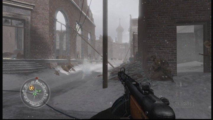Call of Duty 2 | Xbox 360 | gameplay screenshot | Region: North America | source-country= | Data by MobyGames.com