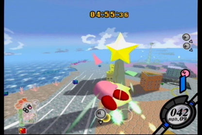 Kirby Air Ride | GameCube | gameplay screenshot | region=North America | source-country= | zypher-v2 | moby-537d7432814f | Data by MobyGames.com