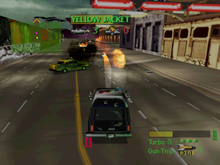 
Twisted Metal | PlayStation | gameplay screenshot | Data by MobyGames.com