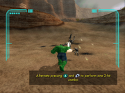 The Incredible Hulk: Ultimate Destruction | GameCube | gameplay screenshot | region=North America | source-country= | zypher-v2 | moby-3845b733d10d | Data by MobyGames.com