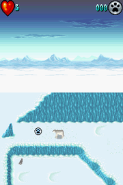 
Arctic Tale | Nintendo DS | gameplay screenshot | Region: North America | source-country= | Data by MobyGames.com