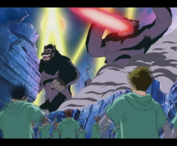 Dragon Ball Z: Sagas | GameCube | gameplay screenshot | region=North America | source-country= | zypher-v2 | moby-89a47e574151 | Data by MobyGames.com