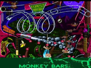 Extreme Pinball | PlayStation | gameplay screenshot | region=North America | source-country= | zypher-v2 | moby-42da667db914 | Data by MobyGames.com