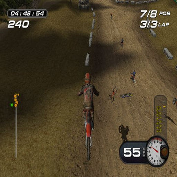 MX Superfly Featuring Ricky Carmichael | PlayStation 2 | gameplay screenshot | region=North America | source-country= | zypher-v2 | moby-4d6ec0789ce8 | Data by MobyGames.com