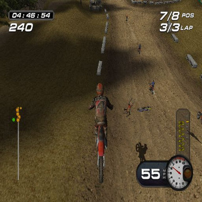 MX Superfly Featuring Ricky Carmichael | PlayStation 2 | gameplay screenshot | region=North America | source-country= | zypher-v2 | moby-4d6ec0789ce8 | Data by MobyGames.com