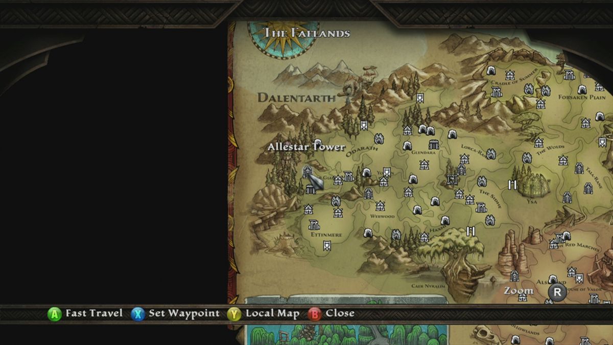 Kingdoms of Amalur: Reckoning | Xbox 360 | gameplay screenshot | Region: North America | source-country= | Data by MobyGames.com