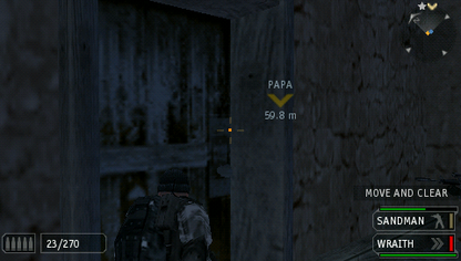 SOCOM: U.S. Navy SEALs - Fireteam Bravo 2 | PSP | gameplay screenshot | region=North America | source-country= | zypher-v2 | moby-8ebefacfbcd9 | Data by MobyGames.com