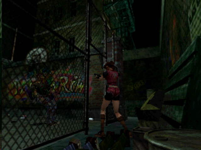 
Resident Evil 2 (Greatest Hits) | PlayStation | gameplay screenshot | Region: North America | source-country= | Data by MobyGames.com