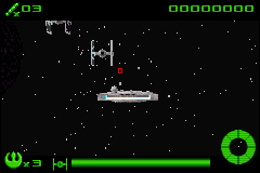 
Star Wars: Flight of the Falcon | Game Boy Advance | gameplay screenshot | Data by MobyGames.com