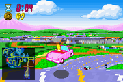 
The Simpsons: Road Rage | Game Boy Advance | gameplay screenshot | Data by MobyGames.com