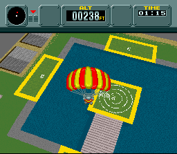 
Pilotwings | SNES | gameplay screenshot | Data by MobyGames.com