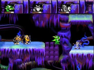 
Norse by Norse West: The Return of the Lost Vikings | PlayStation | gameplay screenshot | Data by MobyGames.com