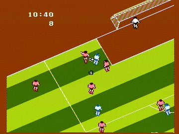 
Goal! | NES | gameplay screenshot | Data by MobyGames.com