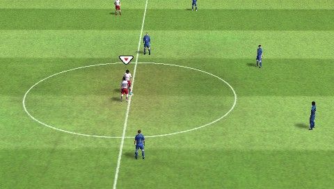FIFA Soccer 08 | PSP | gameplay screenshot | Data by MobyGames.com
