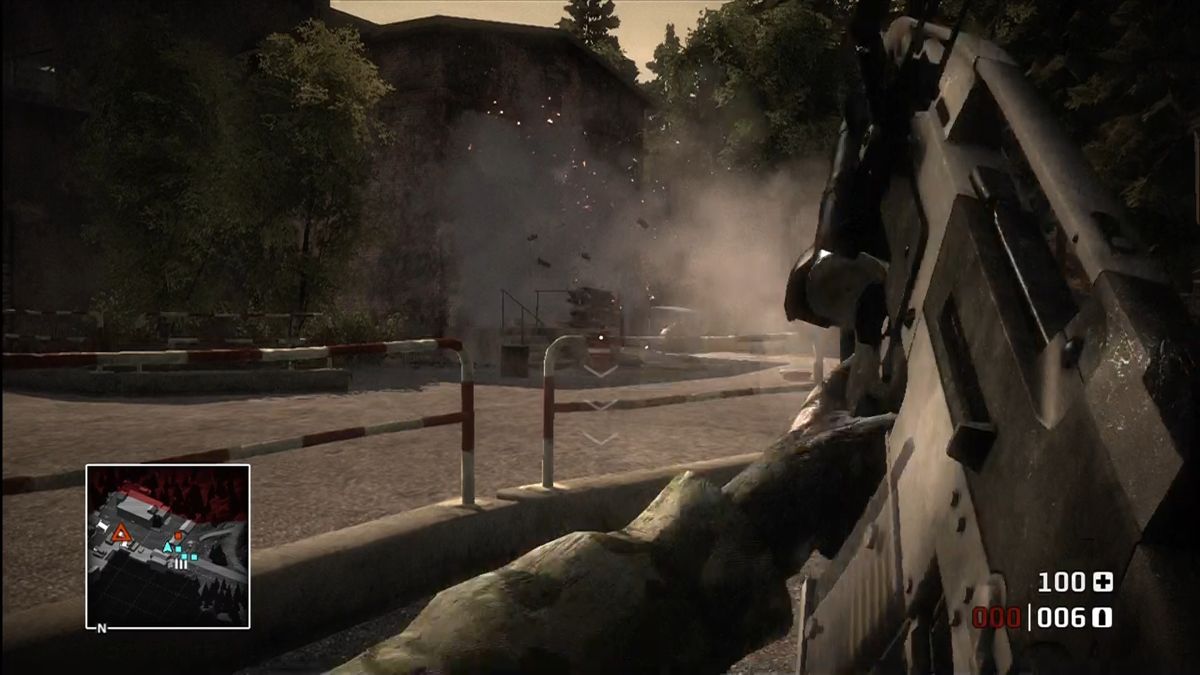 Battlefield: Bad Company | Xbox 360 | gameplay screenshot | region=North America | source-country= | zypher-v2 | moby-767df8795160 | Data by MobyGames.com