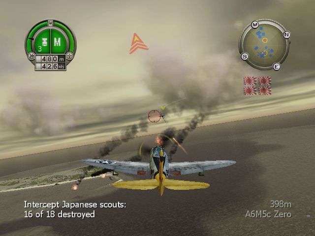 Heroes of the Pacific | Xbox | gameplay screenshot | Region: North America | source-country= | Data by MobyGames.com
