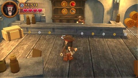 
LEGO Pirates of the Caribbean: The Video Game | PSP | gameplay screenshot | Data by MobyGames.com