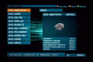 
Armored Core 2 | PlayStation 2 | gameplay screenshot | Region: North America | source-country= | Data by MobyGames.com