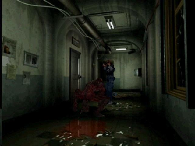 
Resident Evil 2 (Greatest Hits) | PlayStation | gameplay screenshot | Region: North America | source-country= | Data by MobyGames.com