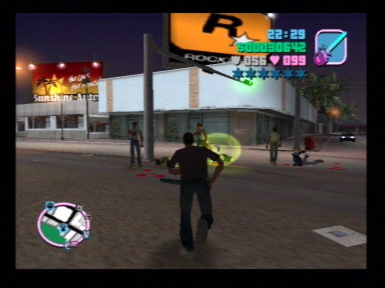 Grand Theft Auto: Vice City | PlayStation 2 | gameplay screenshot | Data by MobyGames.com