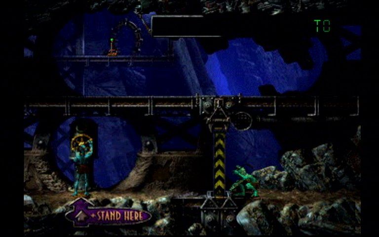 
Oddworld: Abe's Exoddus | PlayStation | gameplay screenshot | Data by MobyGames.com