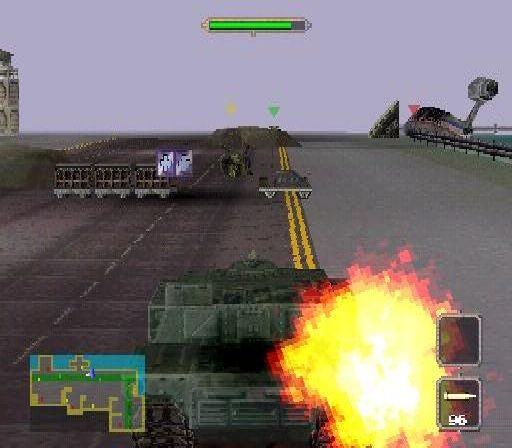 
BattleTanx: Global Assault | PlayStation | gameplay screenshot | Data by MobyGames.com