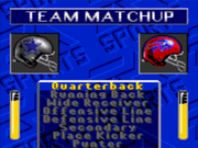 
Madden NFL 95 | Game Gear | gameplay screenshot | Data by MobyGames.com