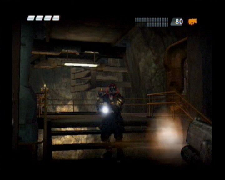 
Pariah | Xbox | gameplay screenshot | Region: North America | source-country= | Data by MobyGames.com