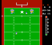 
10-Yard Fight | NES | gameplay screenshot | Data by MobyGames.com