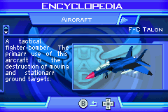 
Ace Combat Advance | Game Boy Advance | gameplay screenshot | Data by MobyGames.com