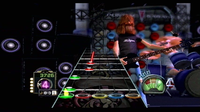 Guitar Hero III: Legends of Rock | Wii | gameplay screenshot | Data by MobyGames.com