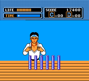 
The Karate Kid | NES | gameplay screenshot | Data by MobyGames.com