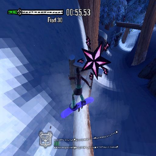 
SSX on Tour | PlayStation 2 | gameplay screenshot | Data by MobyGames.com