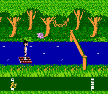 
Athletic World | NES | gameplay screenshot | Data by MobyGames.com