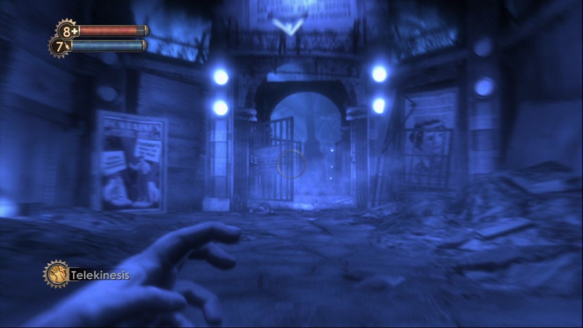 
BioShock | PlayStation 3 | gameplay screenshot | Region: North America | source-country= | Data by MobyGames.com