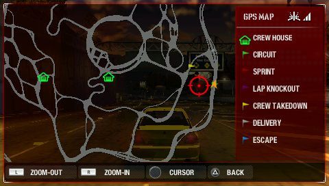 
Need for Speed: Carbon - Own the City | PSP | gameplay screenshot | Data by MobyGames.com