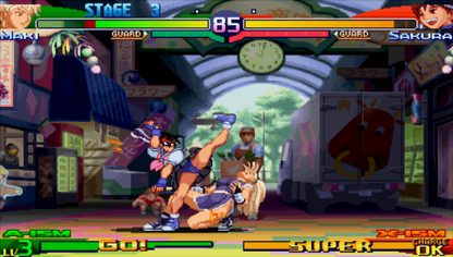 
Street Fighter Alpha 3 Max | PSP | gameplay screenshot | Data by MobyGames.com