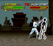 
Mortal Kombat | SNES | gameplay screenshot | Data by MobyGames.com