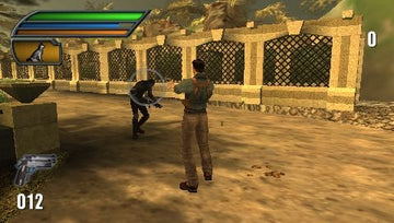 Dead to Rights: Reckoning | PSP | gameplay screenshot | region=North America | source-country= | zypher-v2 | moby-37357bb185ac | Data by MobyGames.com